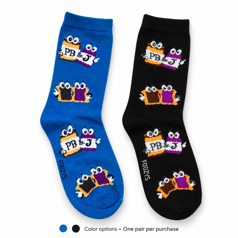 Women's PB &amp; J Crew Socks - 2 Colors