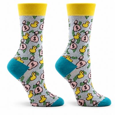 Women's Lucky Duck Crew Socks