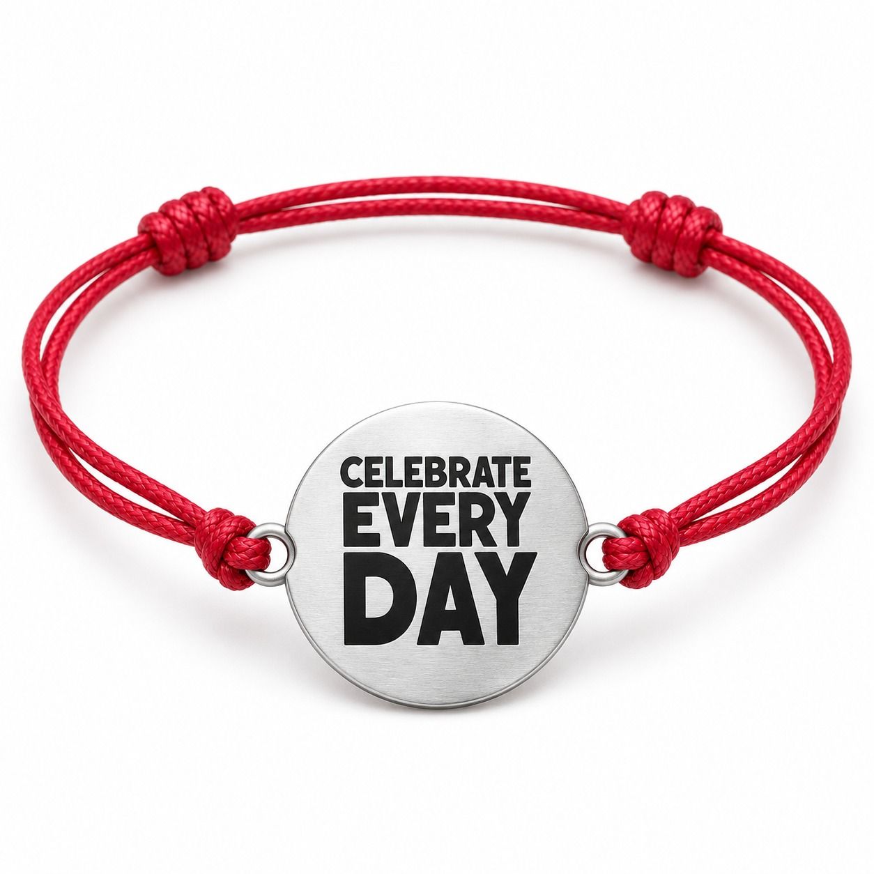 Celebrate Every Day® Charm Bracelet – Adjustable Red Cord