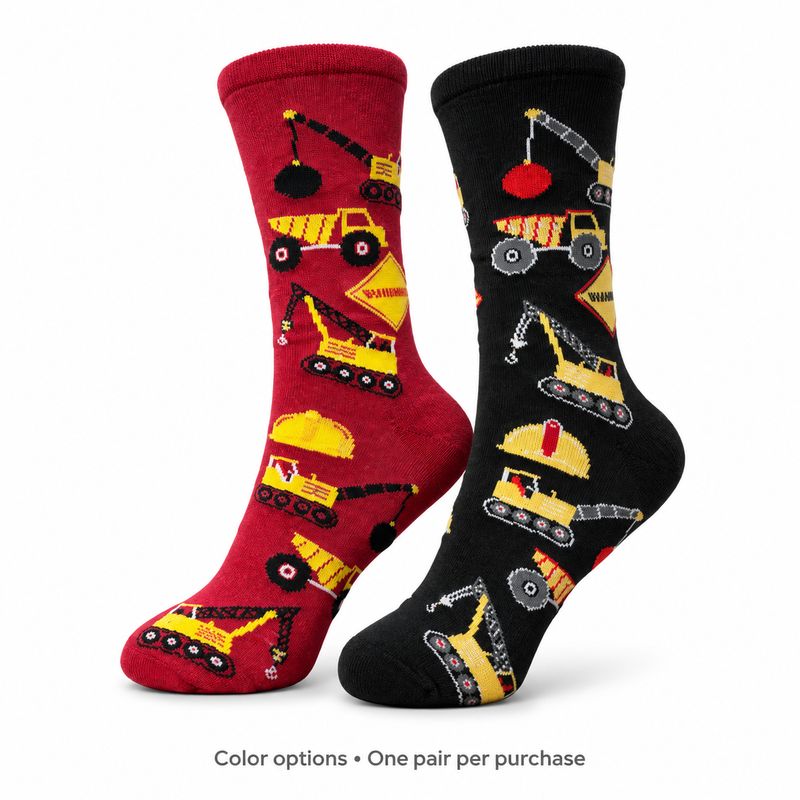 Men's Construction Crew Socks - 2 Colors