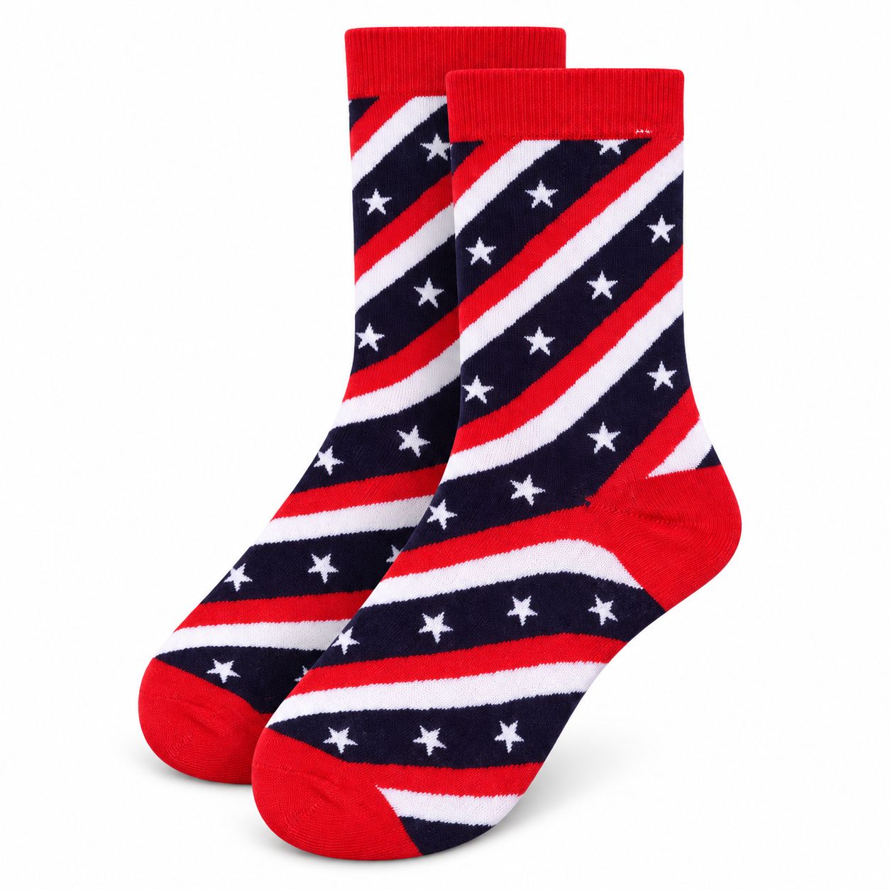 Women's Patriotic Crew Socks
