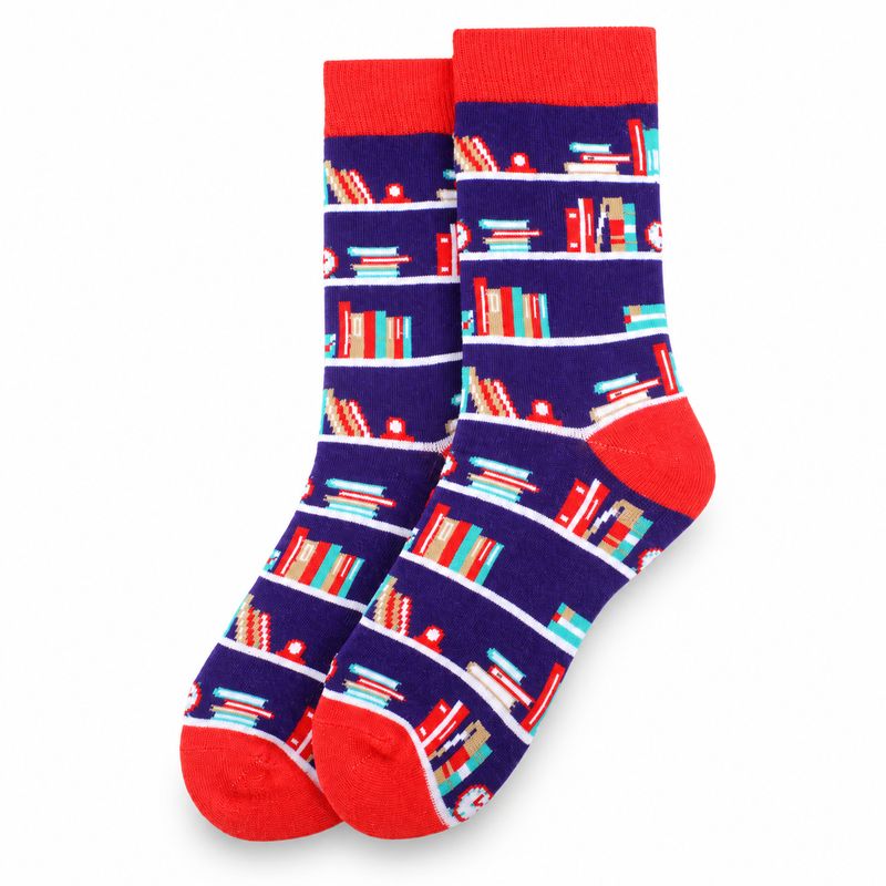 Women's Book Lover Crew Socks