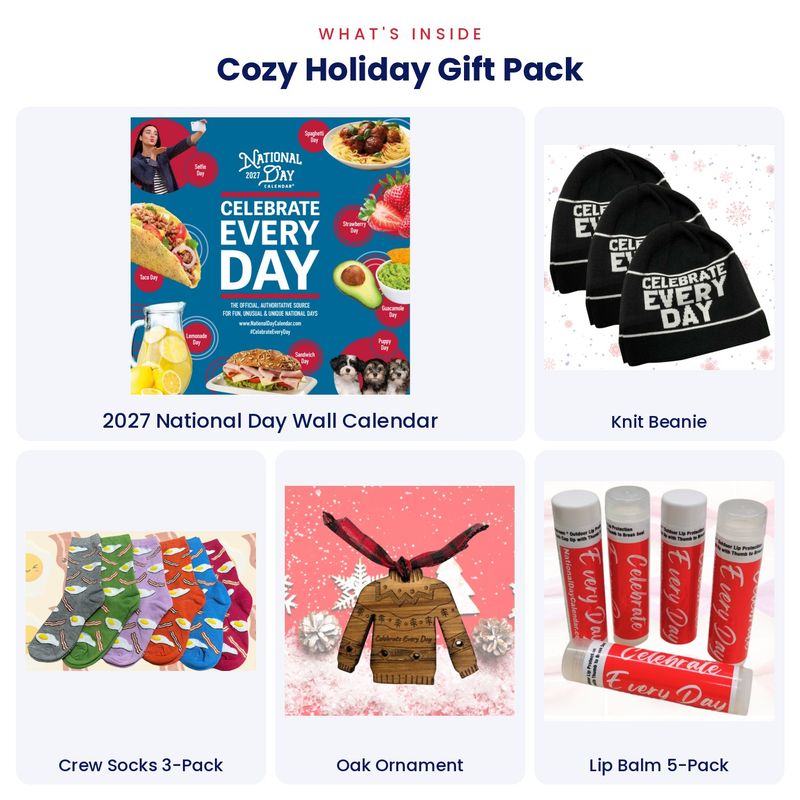 Ultimate Holiday Surprise – Cozy Edition | 2027 Celebrate Every Day® Gift Pack #2