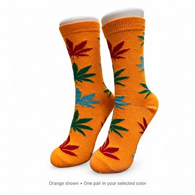 Women's Assorted Hemp Crew Socks - 6 Colors
