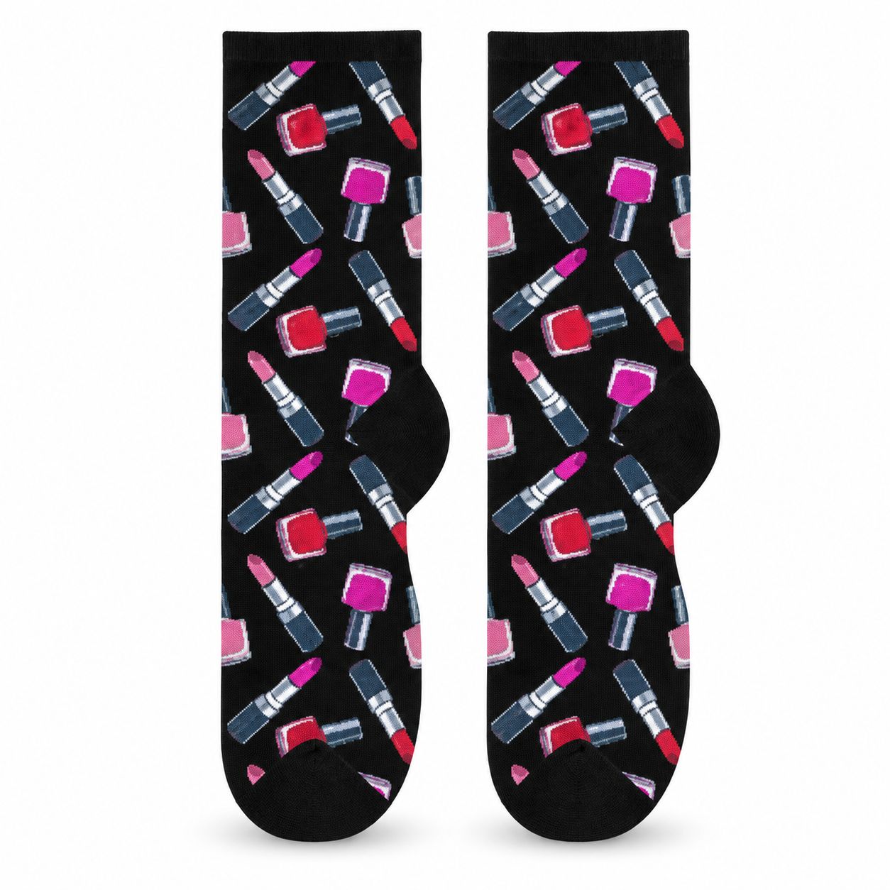 Women's Lipstick Crew Socks