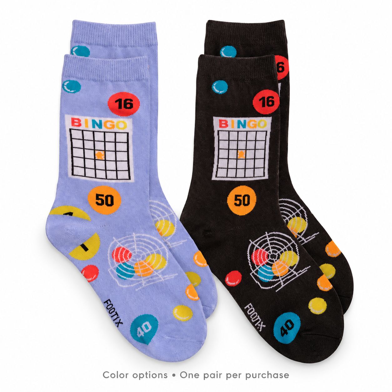 Women's BINGO Crew Socks - 2 Colors