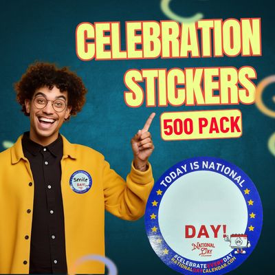 Celebration Stickers | 500 Count Celebration Stickers | 500 Count