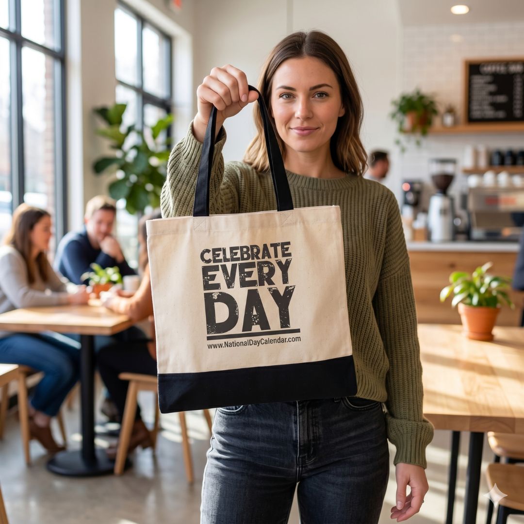 Celebrate Every Day® Soft Canvas Tote Bag – Durable 14x15" Reusable Tote