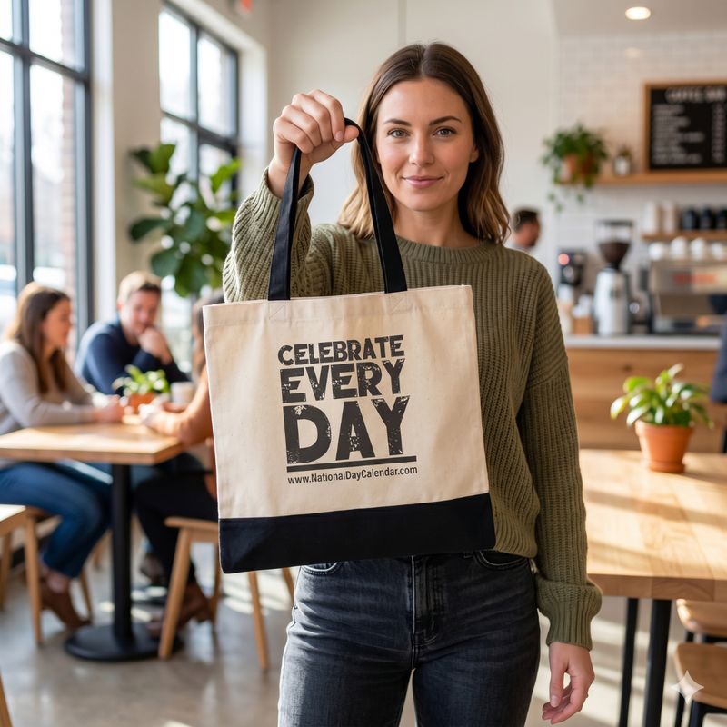 Celebrate Every Day® Soft Canvas Tote Bag – Durable 14x15" Reusable Tote