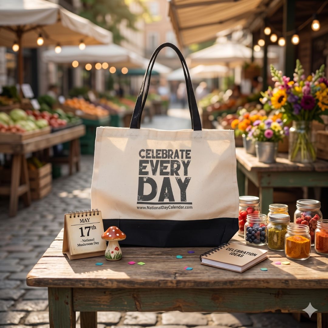 Celebrate Every Day® Canvas Tote Bag – Durable 15"x18" Reusable Tote