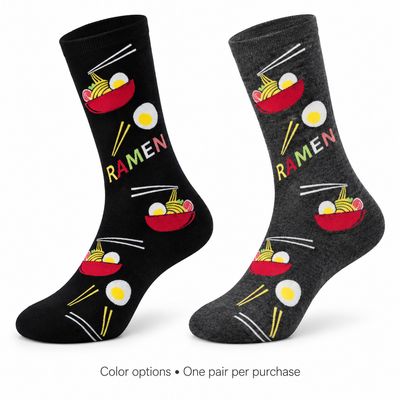 Women's Ramen Crew Socks - 2 Colors