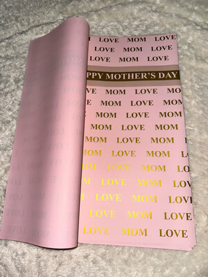 Love Mon pink/20 sheets per pack