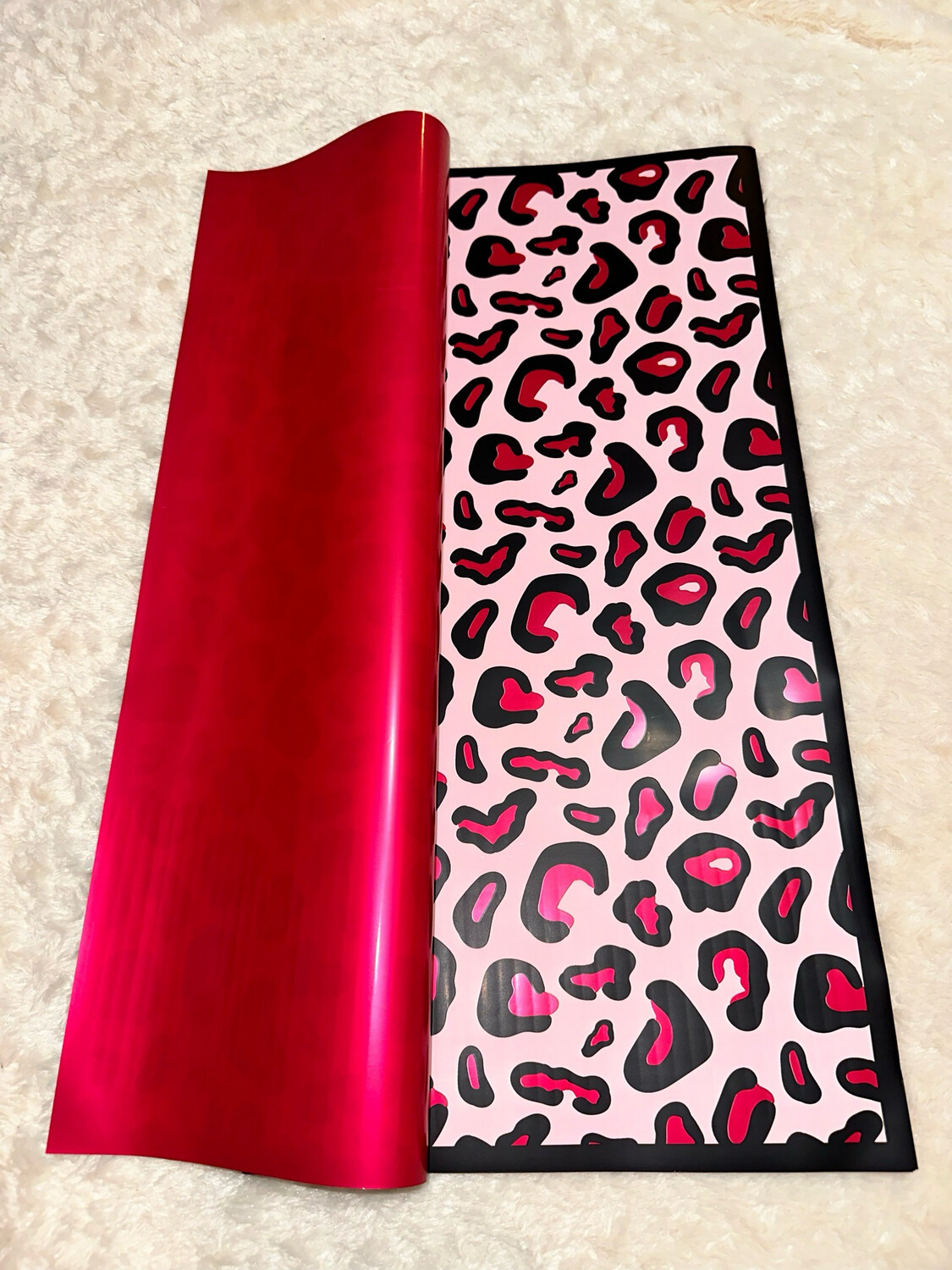 Animal print fucsia/20 sheets per pack