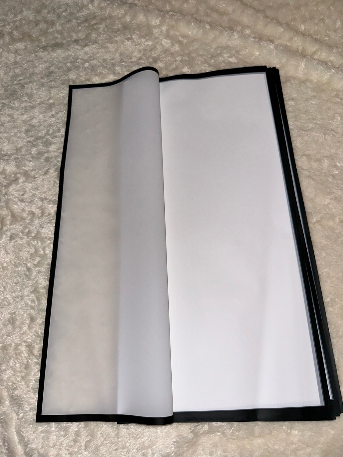 White black line /20 sheets per pack