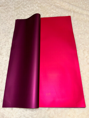 Double red plain /20 sheets per pack