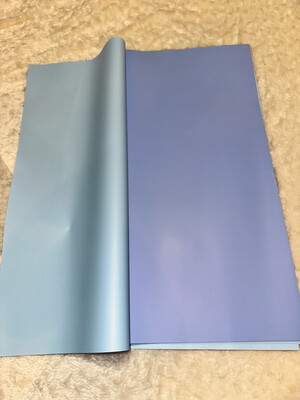 Double plain blue /20 sheets per pack