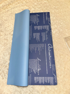 Blue/20 sheets per pack