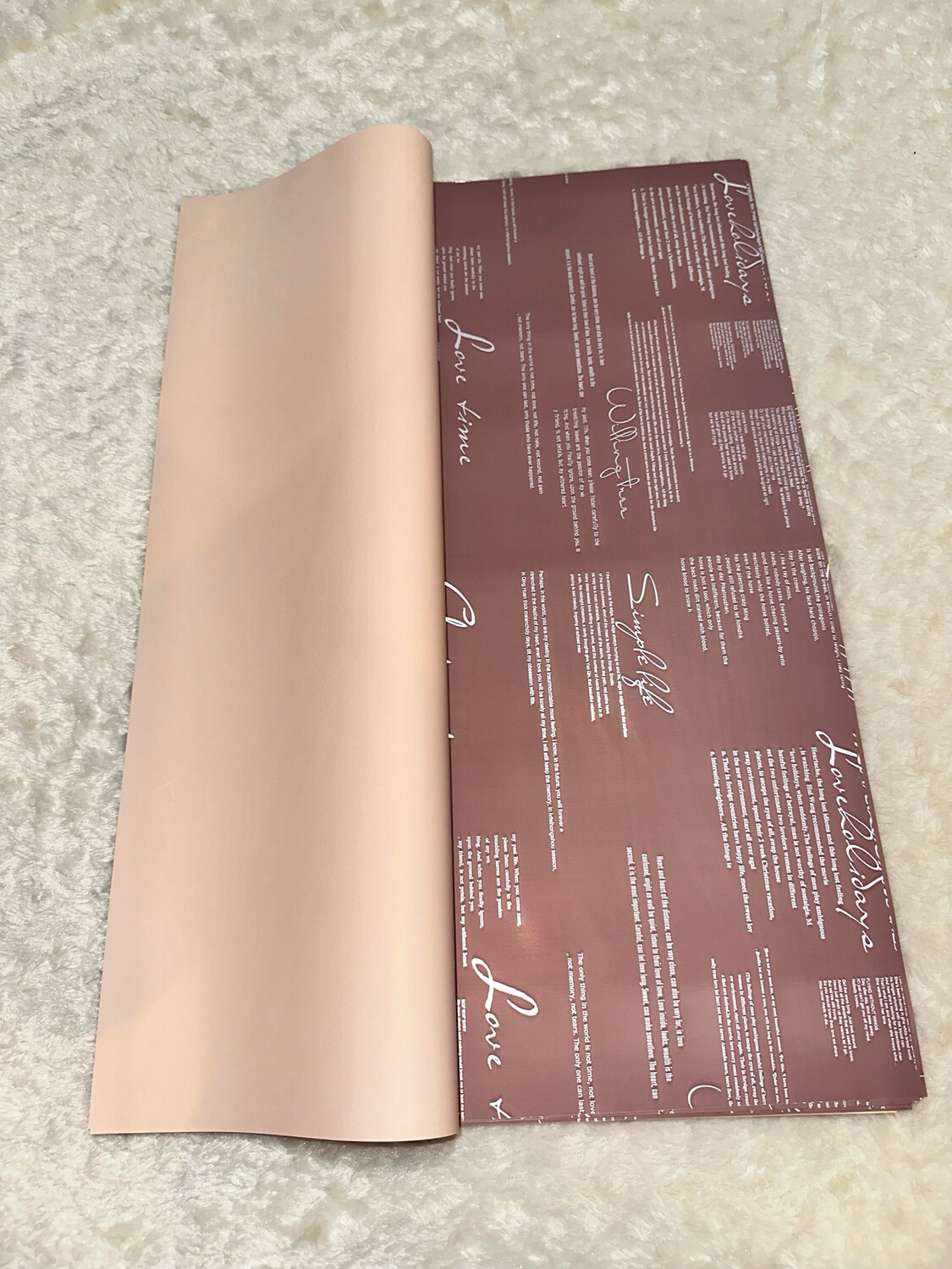 Brown /20 sheets per pack