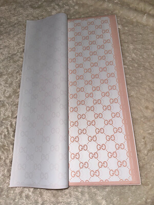 Gucci peach/20 sheets per pack