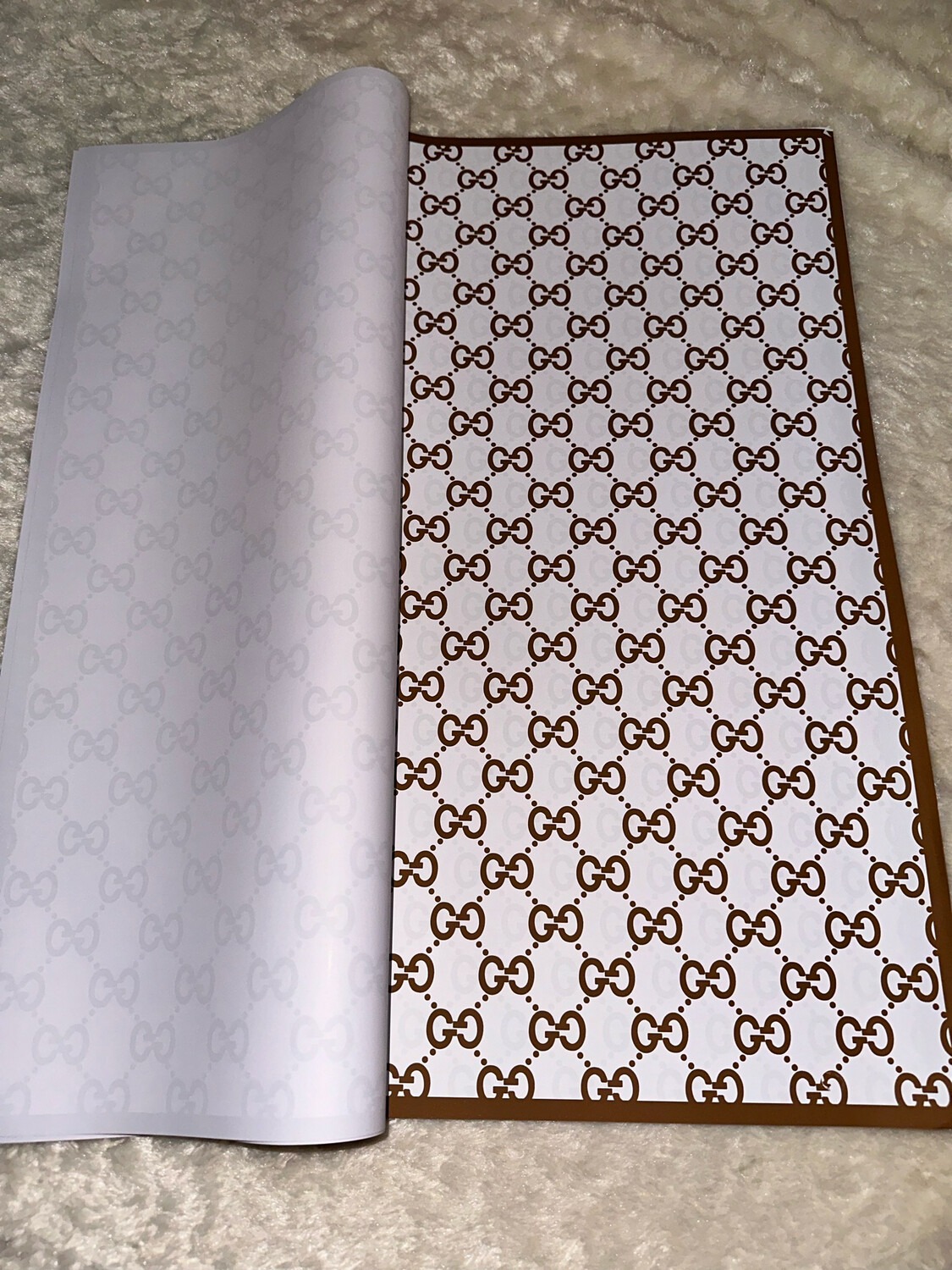 Gucci brown/20 sheets per pack