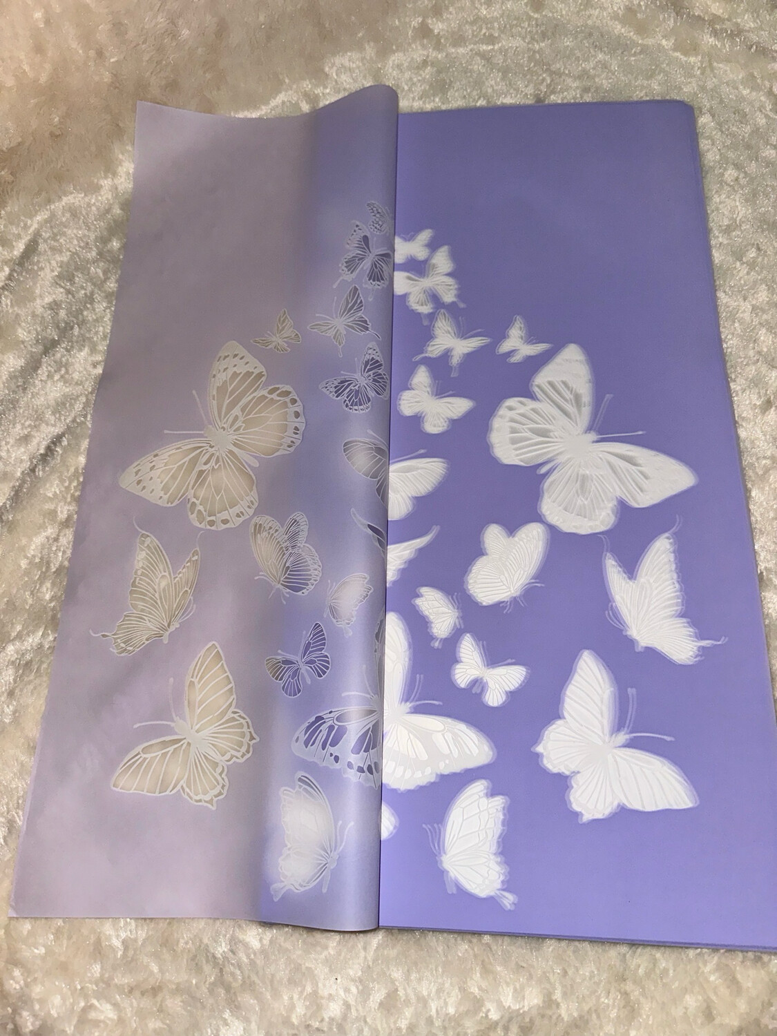 butterfly purple /20 sheets per pack
