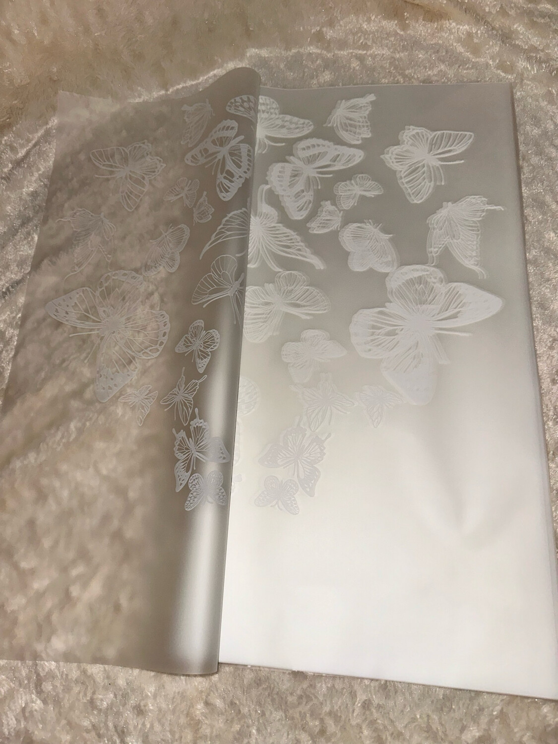 Butterfly white /20 sheets per pack