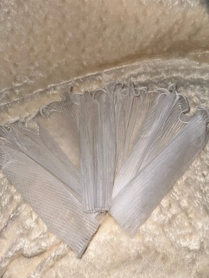 mesh white 4 yard