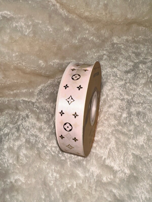 LV baby pink Ribbon 50 yard