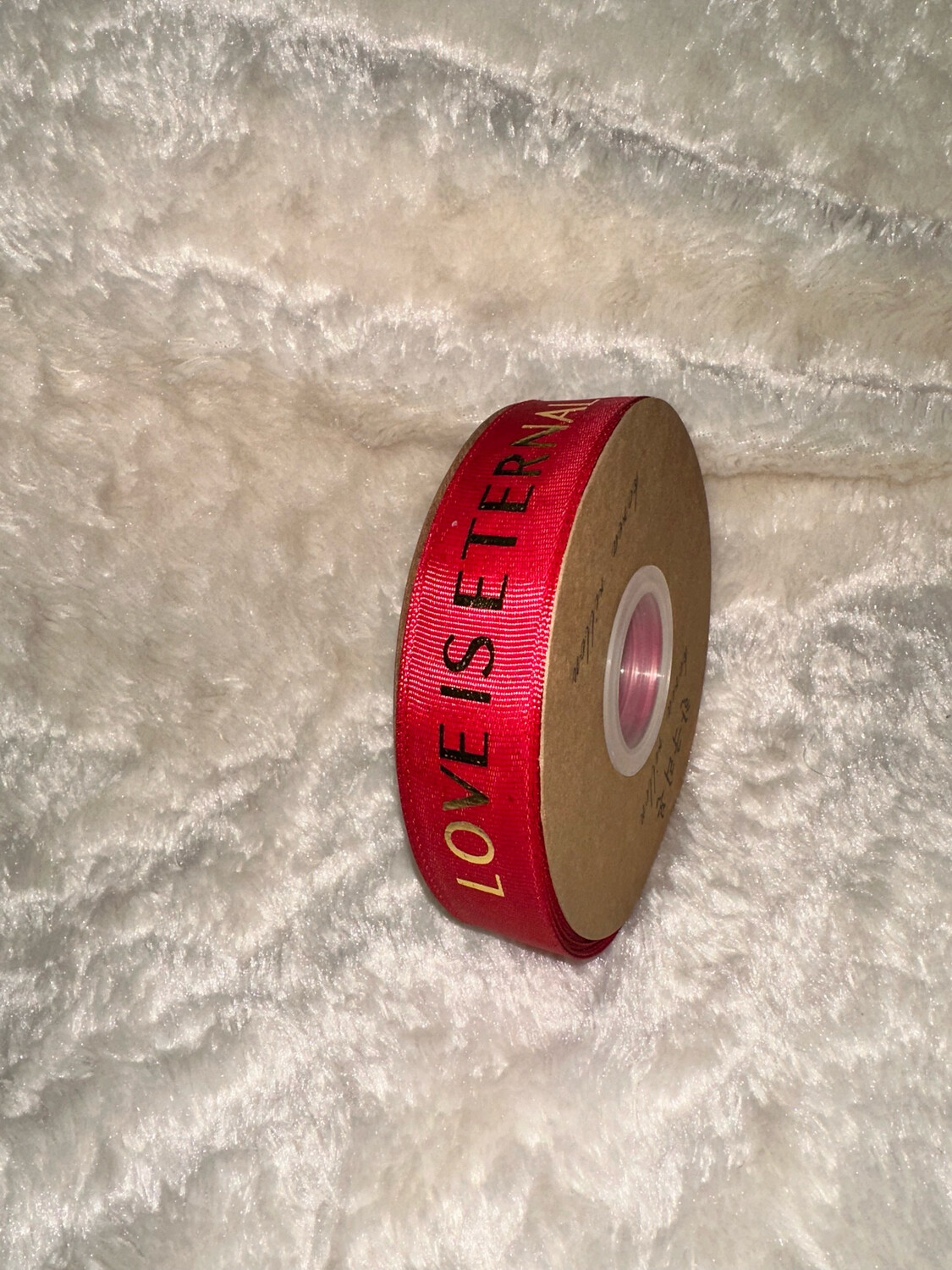 Red Love Is Love Ribbon 50 yard