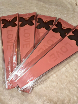Peach /plastic bag 50 pieces set