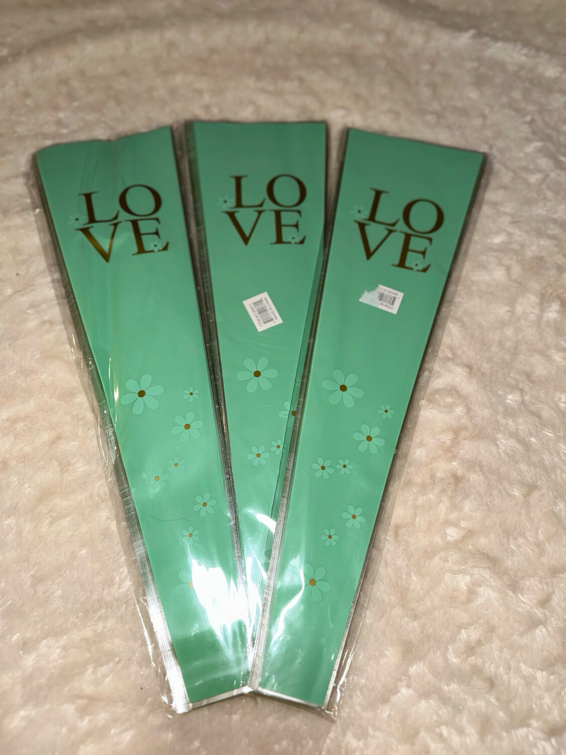 Light Green/plastic bag 50 pieces