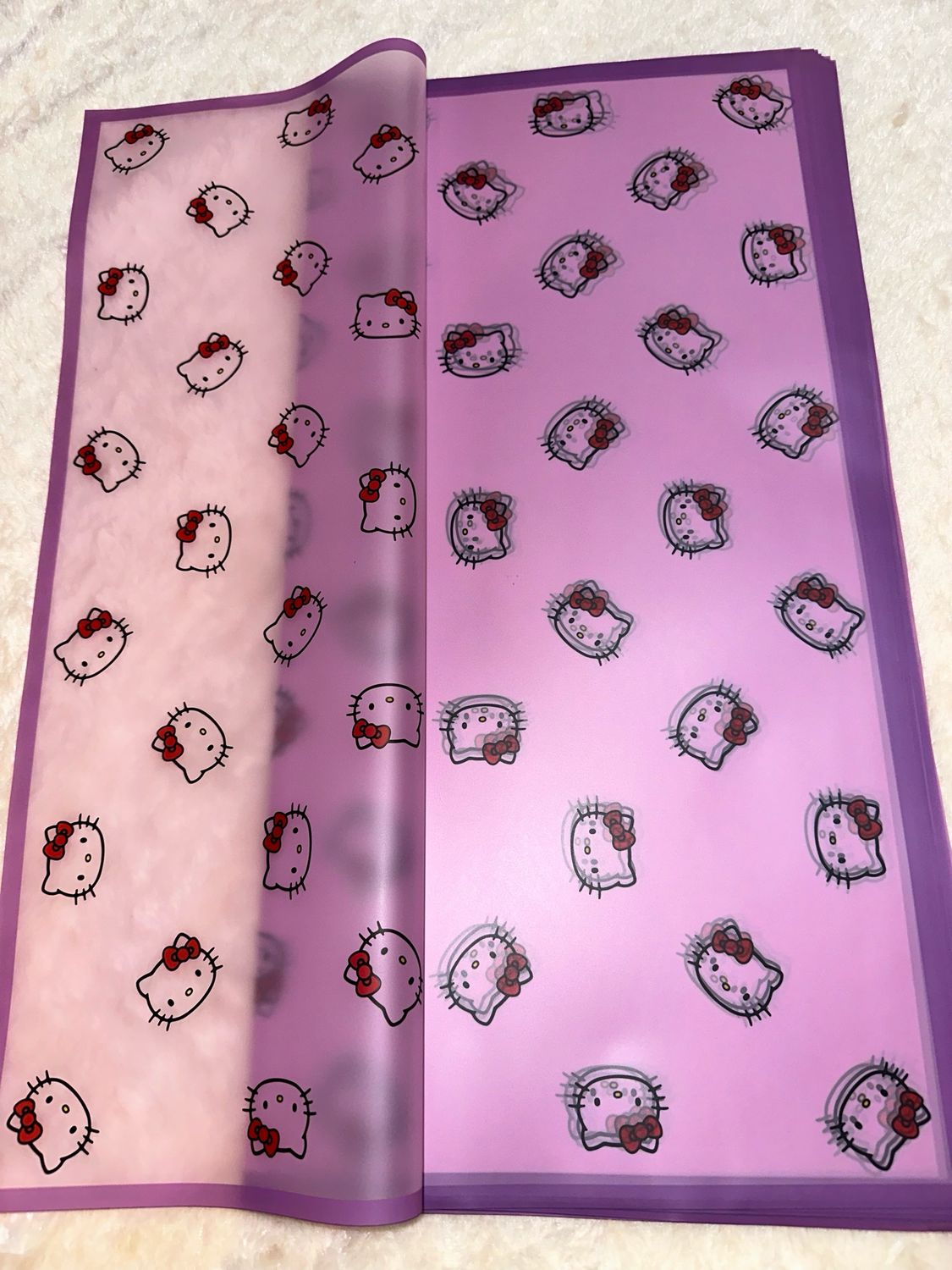 Purple/20 sheets per pack