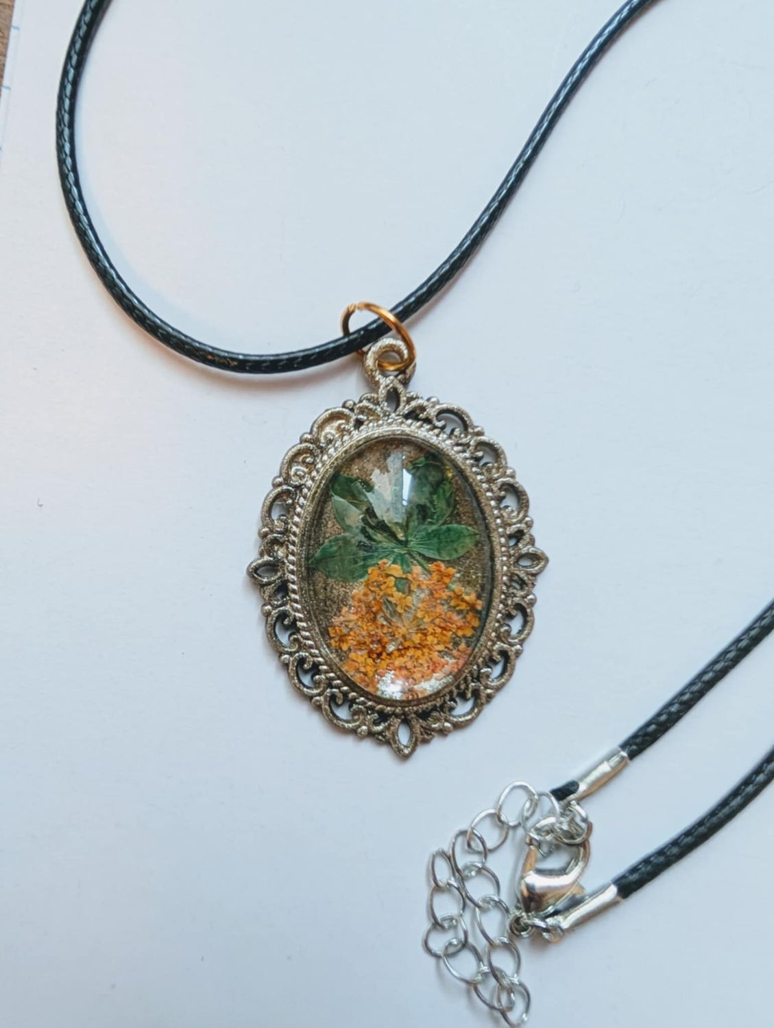 Handcrafted Dried Flower Necklace