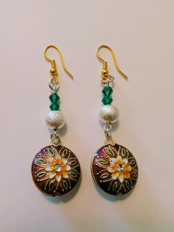 Handcrafted Beaded Earrings