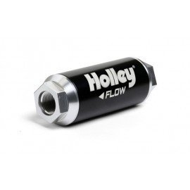 HOLLEY 260 GPH 100 MICRON DOMINATOR FUEL FILTER -12AN