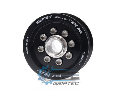 2.75&quot; 10 Rib ZPE GripTec® 2pc Hellcat L2V Black Pulley &amp; Hub Kit