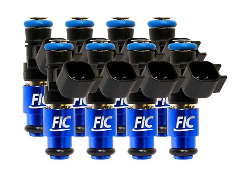 1200cc-D (130 lbs/hr at OE 58 PSI fuel pressure) FIC Fuel Injector Clinic Injector Set