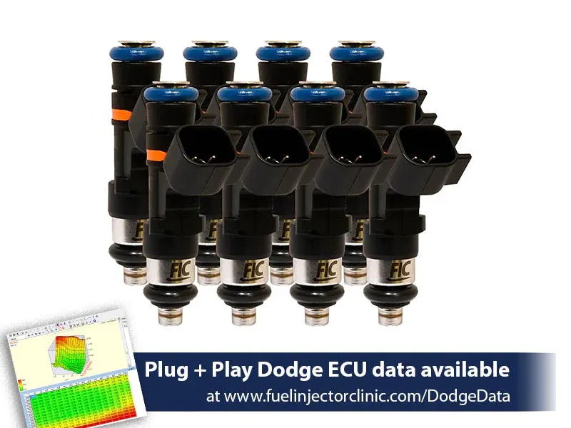 1000cc (100 lbs/hr at OE 58 PSI fuel pressure) FIC Fuel Injector Clinic Injector Set