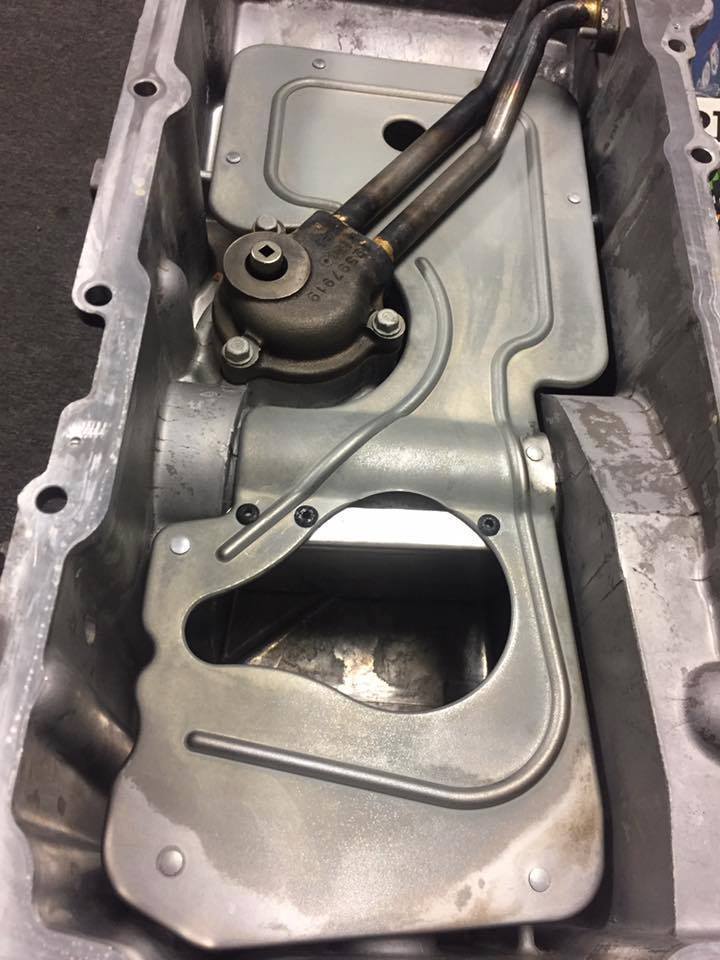 Kevin Hanson Oil Pan Baffle for Trailblazer SS and 5.3