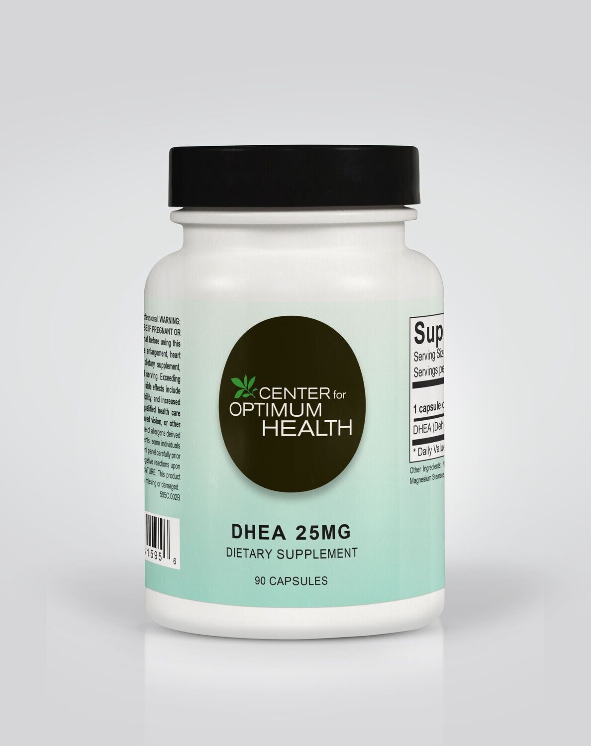 DHEA 25mg, 90 Capsules