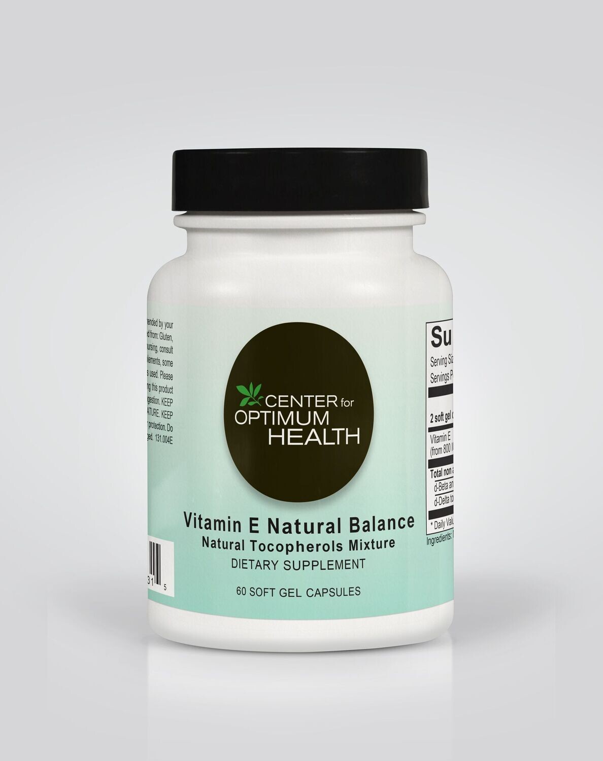 Vitamin E Natural Balance, 60 Caps