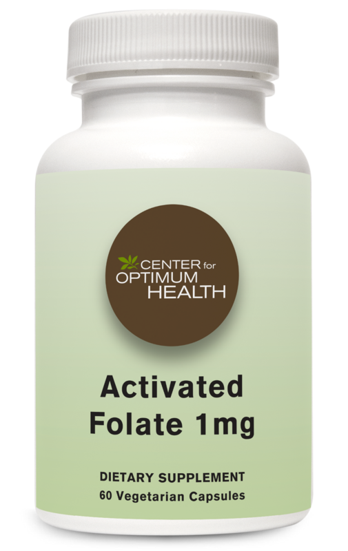 Activated Folate 1mg, 60 Caps