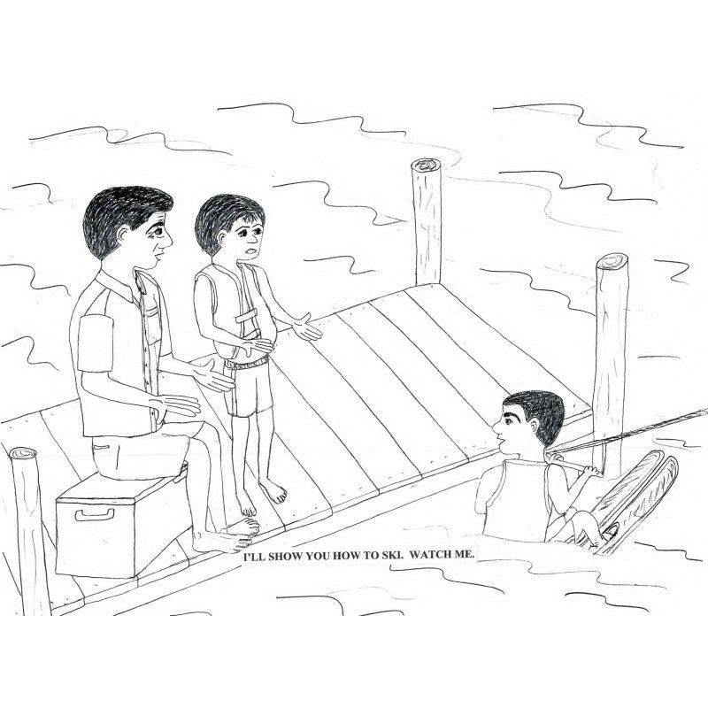 BOOK 30 POSITIVE THINKING WATER SKIING