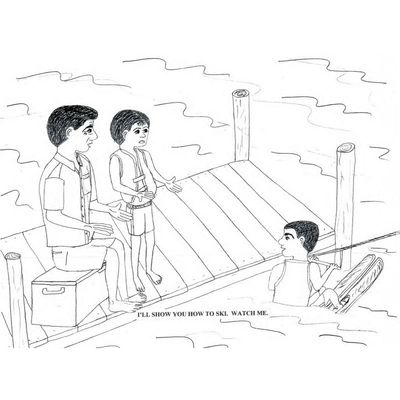 BOOK 30 POSITIVE THINKING WATER SKIING
