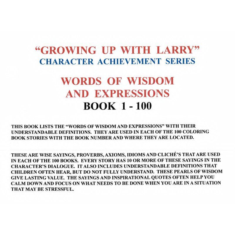 WORDS OF WISDOM REFERENCE BOOK BOOKS 1 THROUGH 100