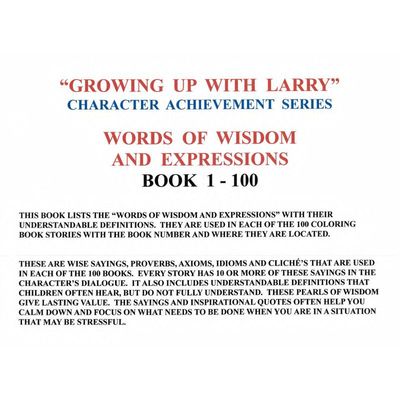 WORDS OF WISDOM REFERENCE BOOK BOOKS 1 THROUGH 100