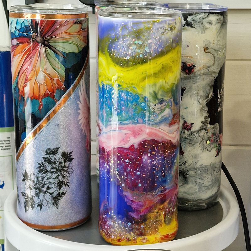 Epoxy Tumbler Live Sale