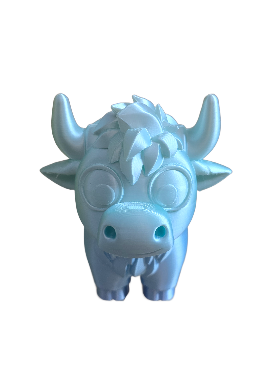 2D Highland cow add-on I (tumbler not included)