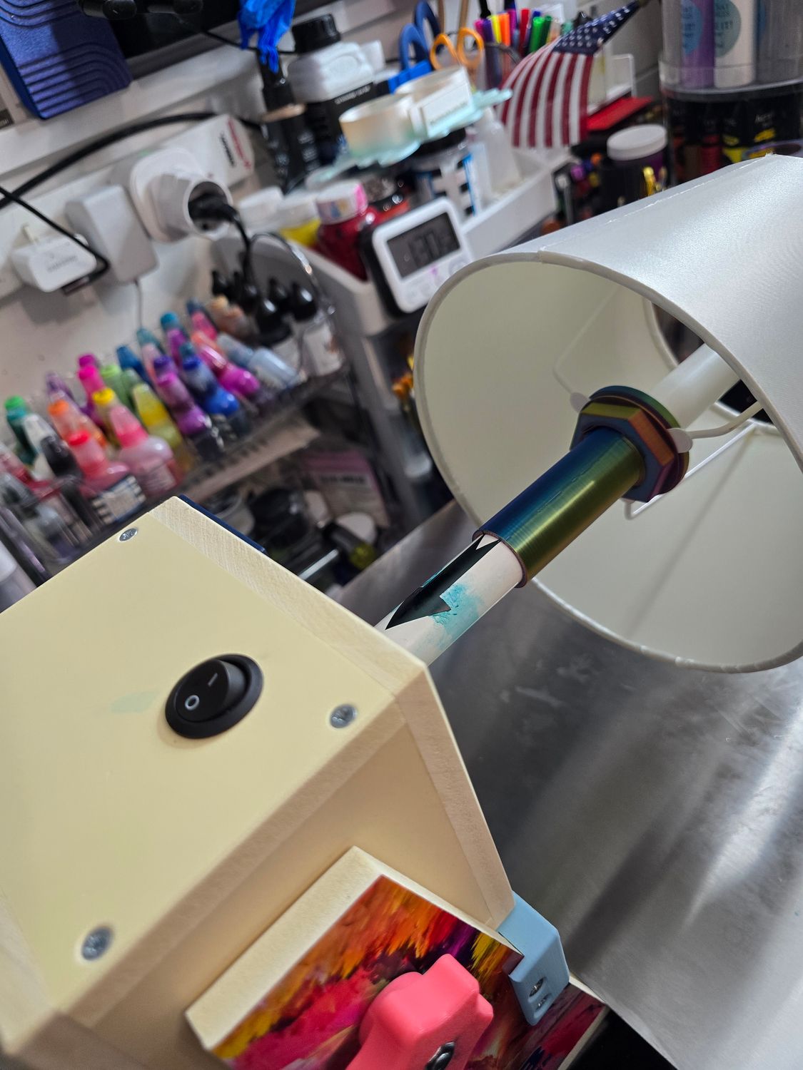 Lamp screw attachment Own original design (2pieces)