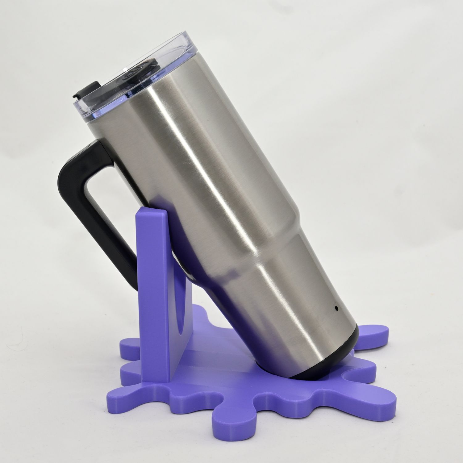 3D‑Printed Tilt Tumbler Base
